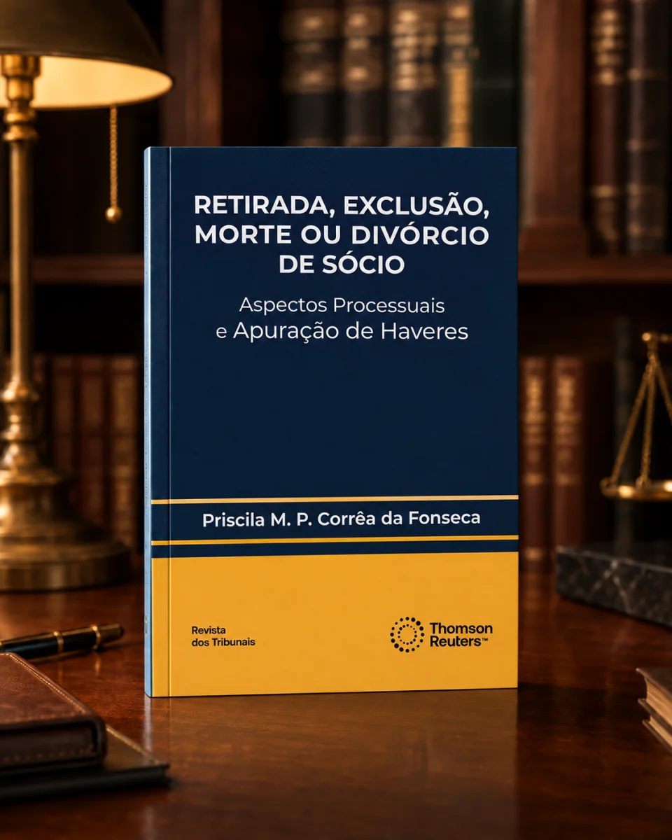 Capa do livro Retirada, Exclusão, Morte ou Divórcio de Sócio